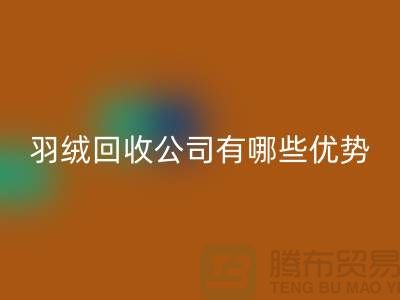 ### 上海羽絨回收公司優勢解析：價格公道，服務優質