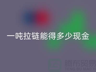 環保新時尚：回收拉鏈并賺錢！一噸拉鏈能得多少現金？
