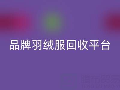 長款羽絨服回收指南:品牌羽絨服回收與羽絨服收購平臺哪家好?