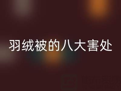 羽絨被的八大害處有哪些——專業(yè)鴨絨回收廠家為您揭秘